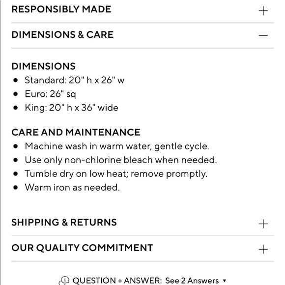 3 Brand New Pottery Barn Euro shams - Picture 4 of 6